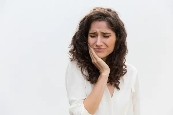 Paciente con dolor de muela
